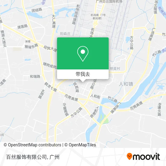 百丝服饰有限公司地图