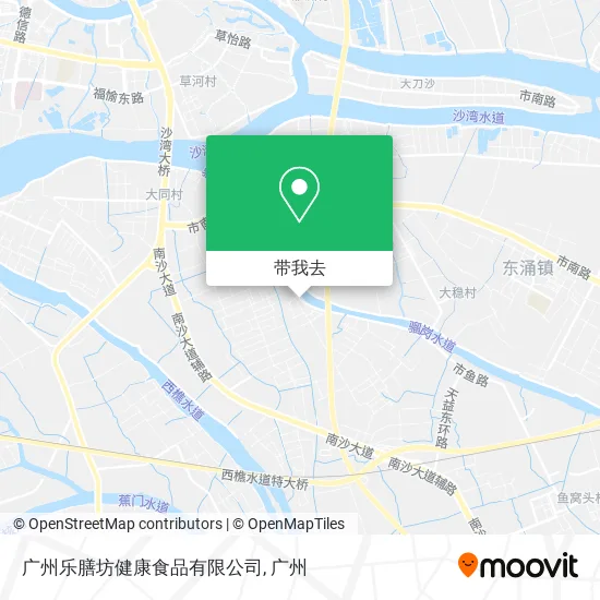 广州乐膳坊健康食品有限公司地图