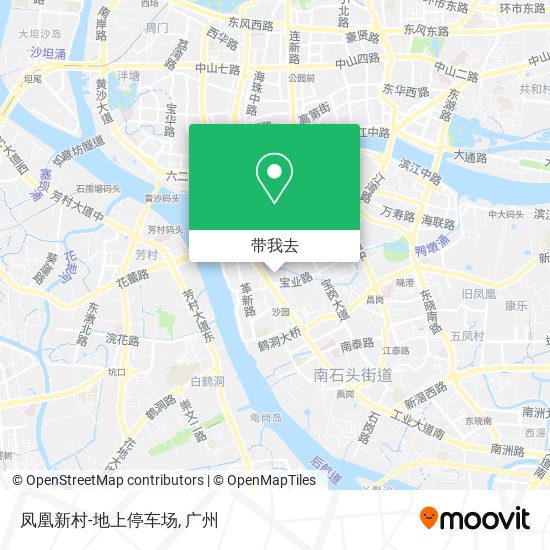 凤凰新村-地上停车场地图