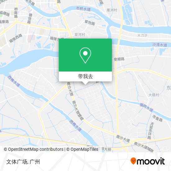 文体广场地图