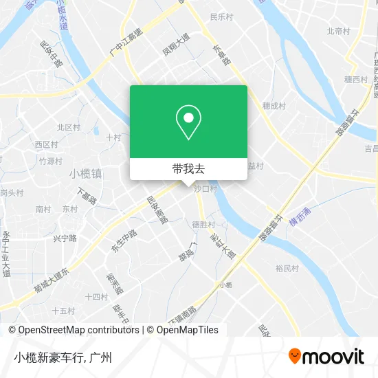 小榄新豪车行地图