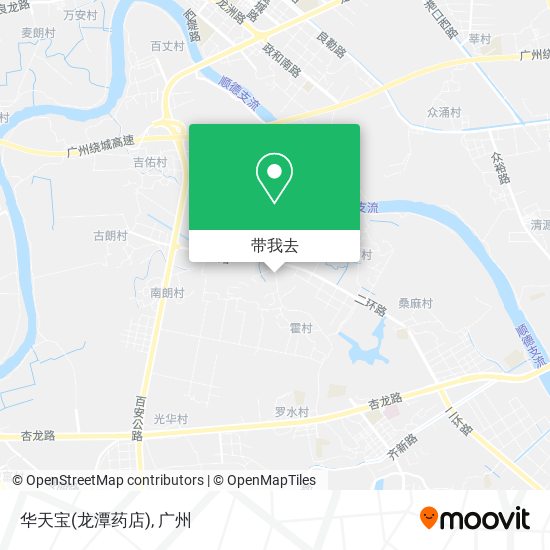 华天宝(龙潭药店)地图