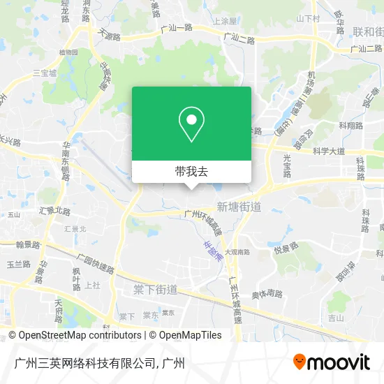 广州三英网络科技有限公司地图