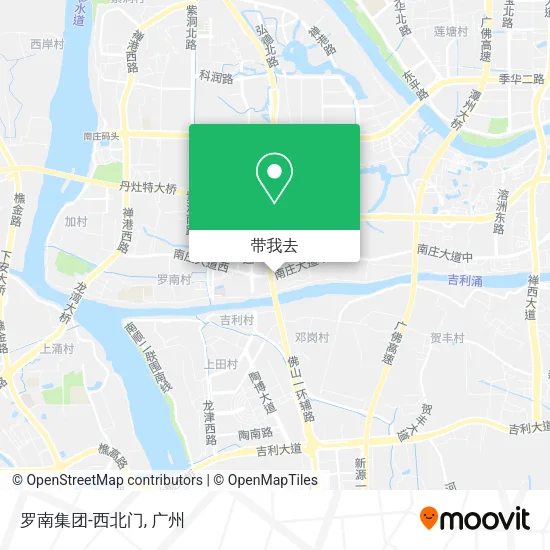 罗南集团-西北门地图