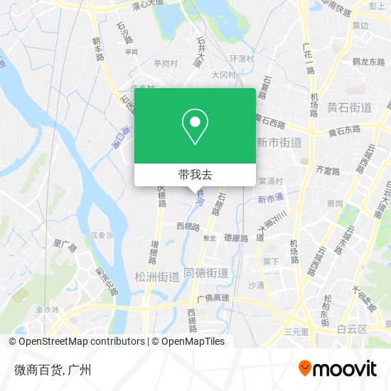 微商百货地图