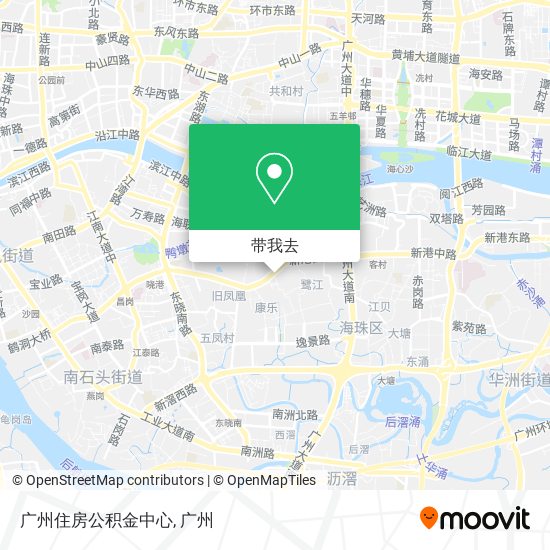 广州住房公积金中心地图