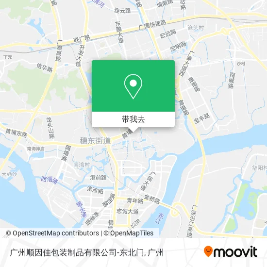 广州顺因佳包装制品有限公司-东北门地图