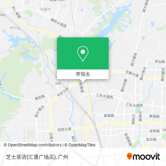 芝士茶语(汇通广场店)地图