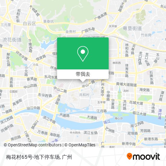 梅花村65号-地下停车场地图