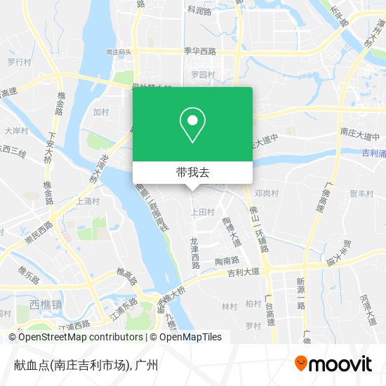 献血点(南庄吉利市场)地图
