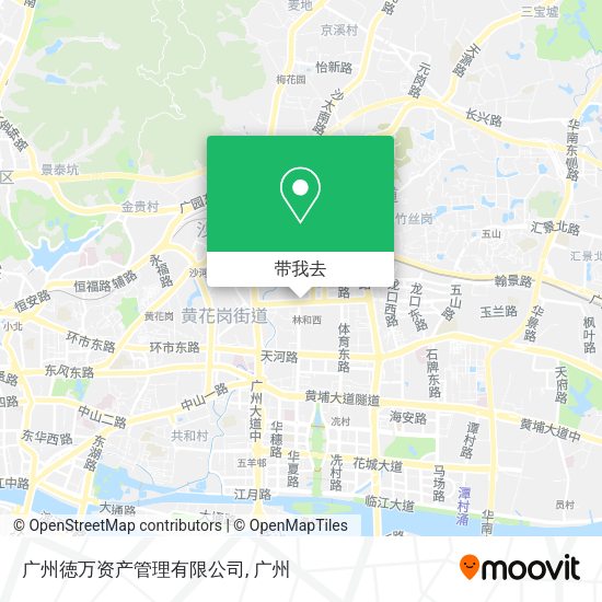 广州徳万资产管理有限公司地图