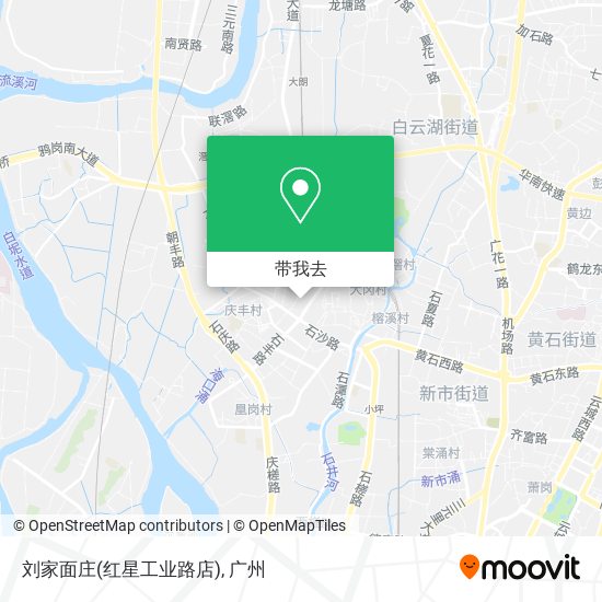 刘家面庄(红星工业路店)地图