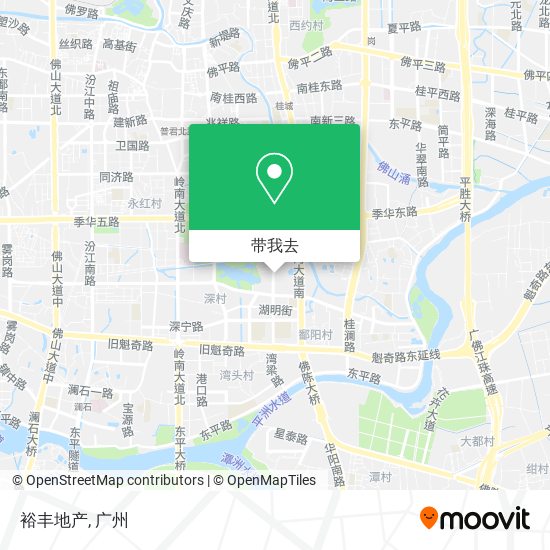 裕丰地产地图