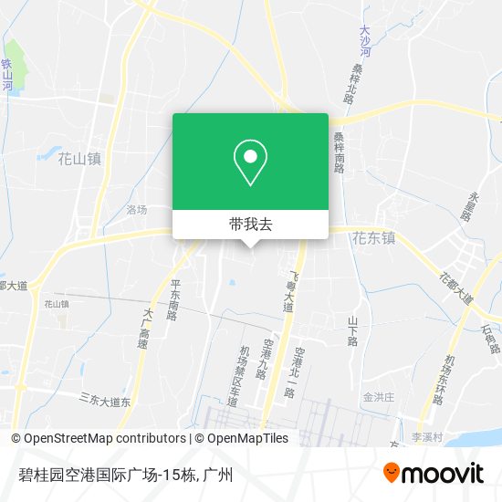 碧桂园空港国际广场-15栋地图