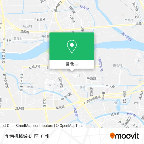 华南机械城-D1区地图