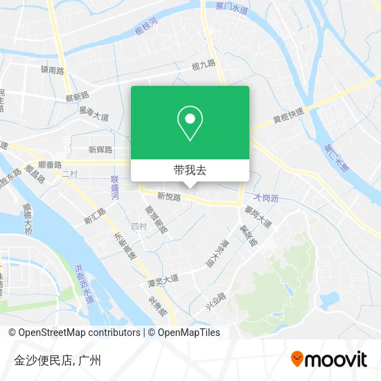 金沙便民店地图