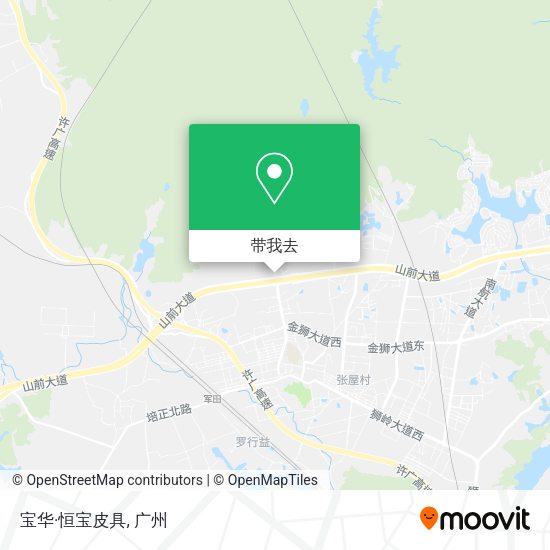 宝华·恒宝皮具地图