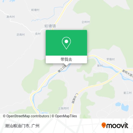 潮汕粮油门市地图