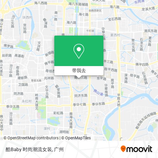 酷Baby  时尚潮流女装地图