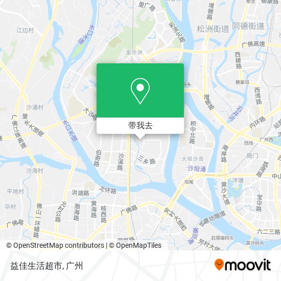 益佳生活超市地图