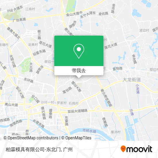 柏霖模具有限公司-东北门地图