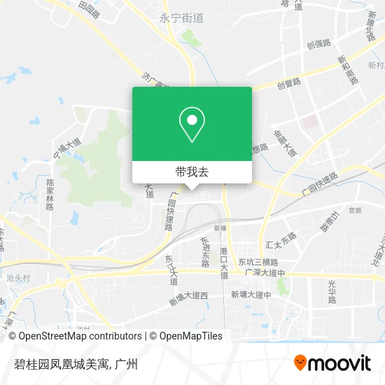 碧桂园凤凰城美寓地图