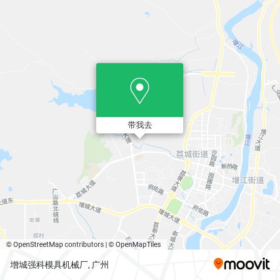 增城强科模具机械厂地图