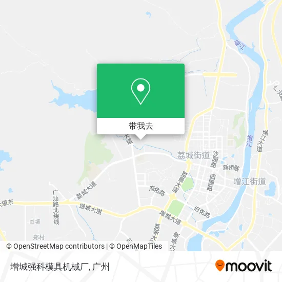 增城强科模具机械厂地图