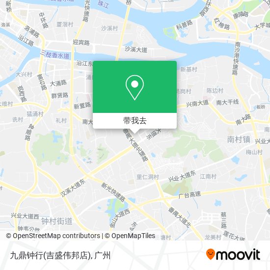 九鼎钟行(吉盛伟邦店)地图