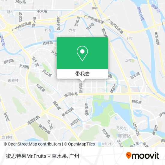 蜜思特果Mr.Fruits甘草水果地图
