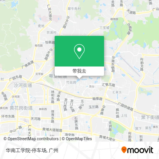 华南工学院-停车场地图