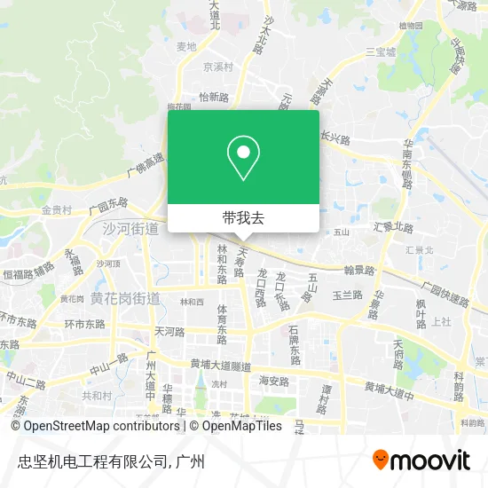 忠坚机电工程有限公司地图