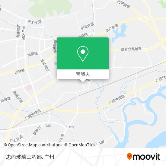 忠向玻璃工程部地图