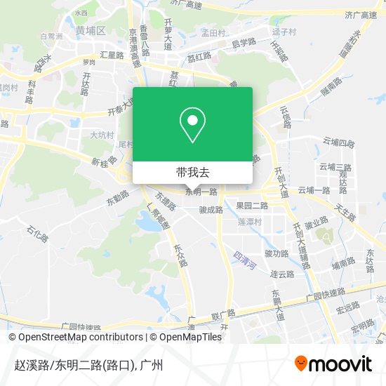 赵溪路/东明二路(路口)地图