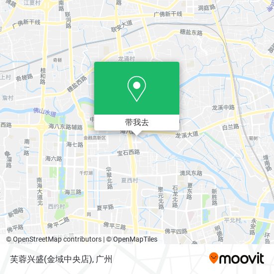 芙蓉兴盛(金域中央店)地图