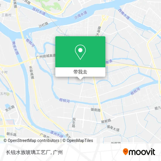 长锐水族玻璃工艺厂地图