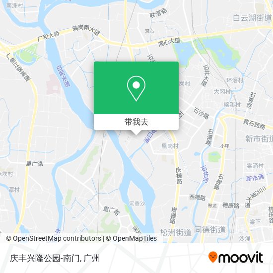 庆丰兴隆公园-南门地图