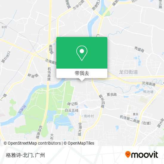 格雅诗-北门地图