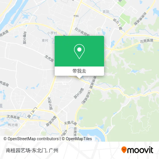 南植园艺场-东北门地图