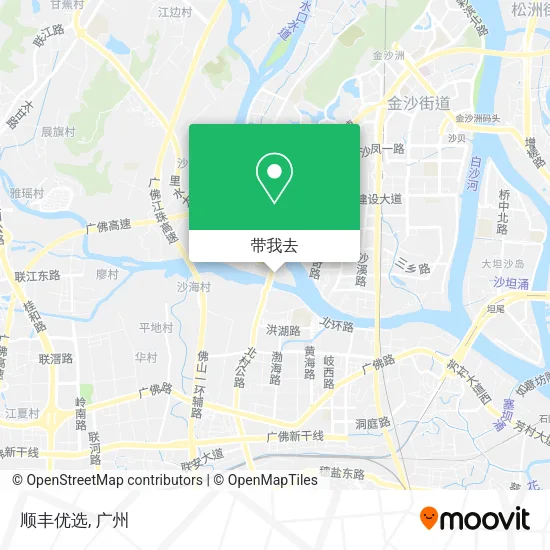 顺丰优选地图