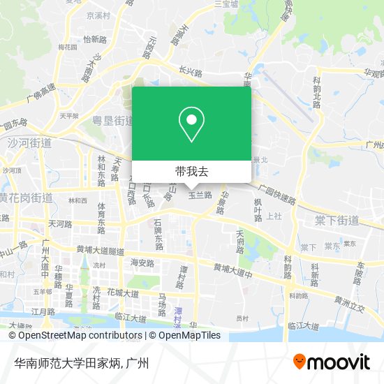 华南师范大学田家炳地图