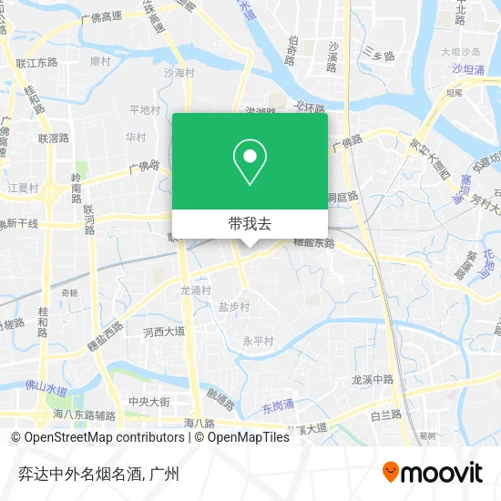 弈达中外名烟名酒地图