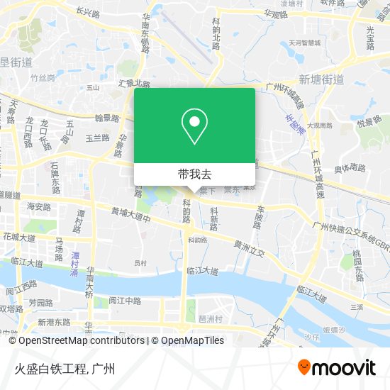 火盛白铁工程地图