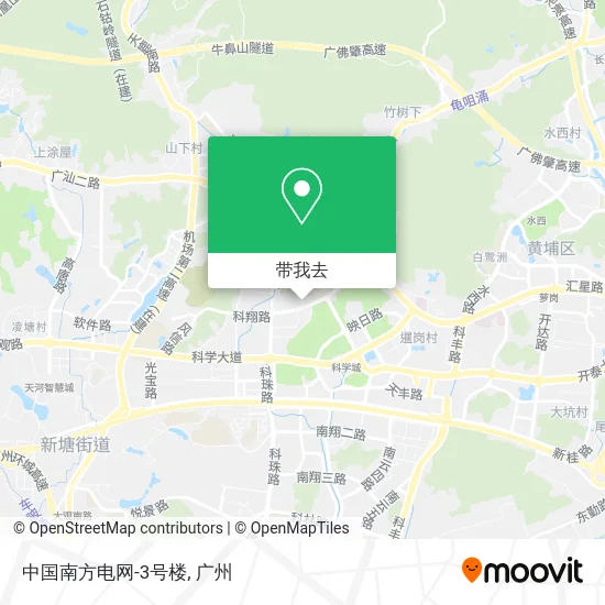 中国南方电网-3号楼地图