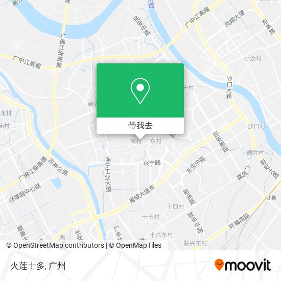 火莲士多地图