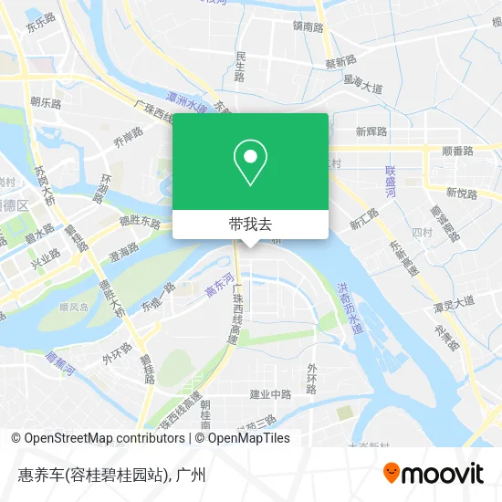 惠养车(容桂碧桂园站)地图