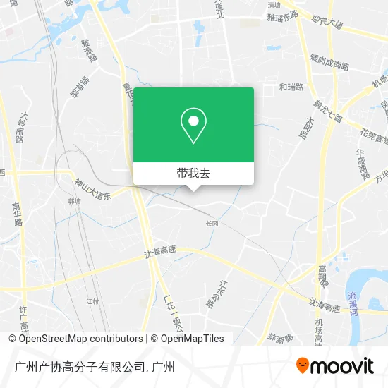 广州产协高分子有限公司地图