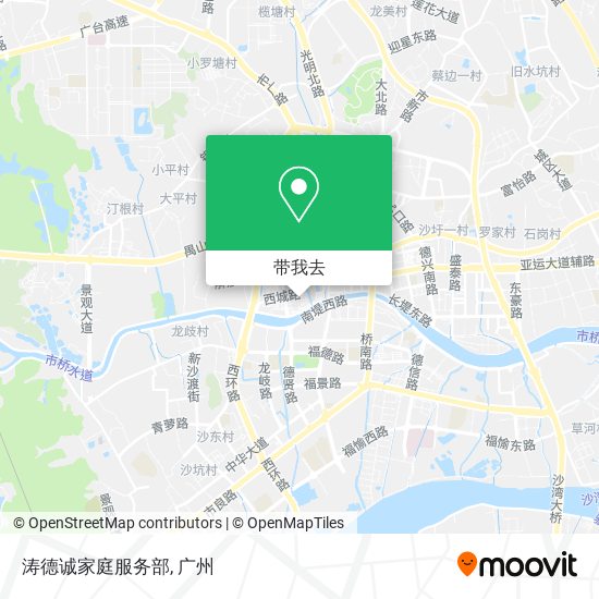 涛德诚家庭服务部地图