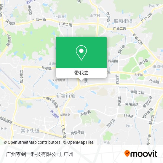 广州零到一科技有限公司地图