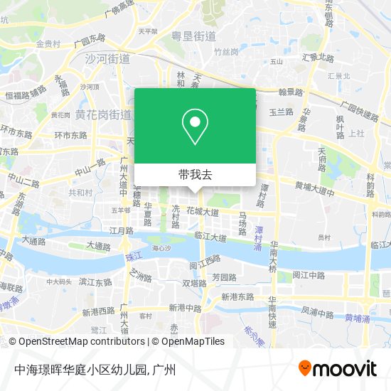 中海璟晖华庭小区幼儿园地图